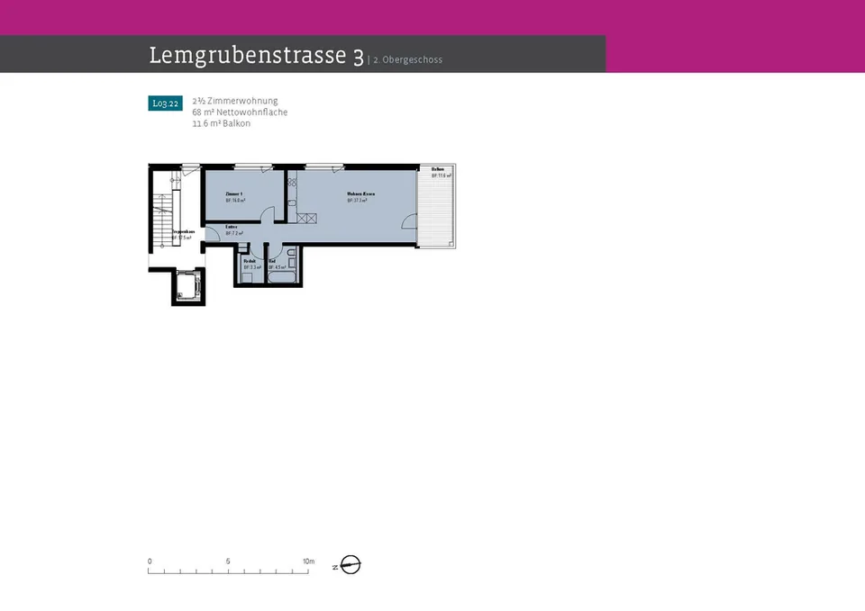 Living in Chlyholz - Central in Olten without street noise