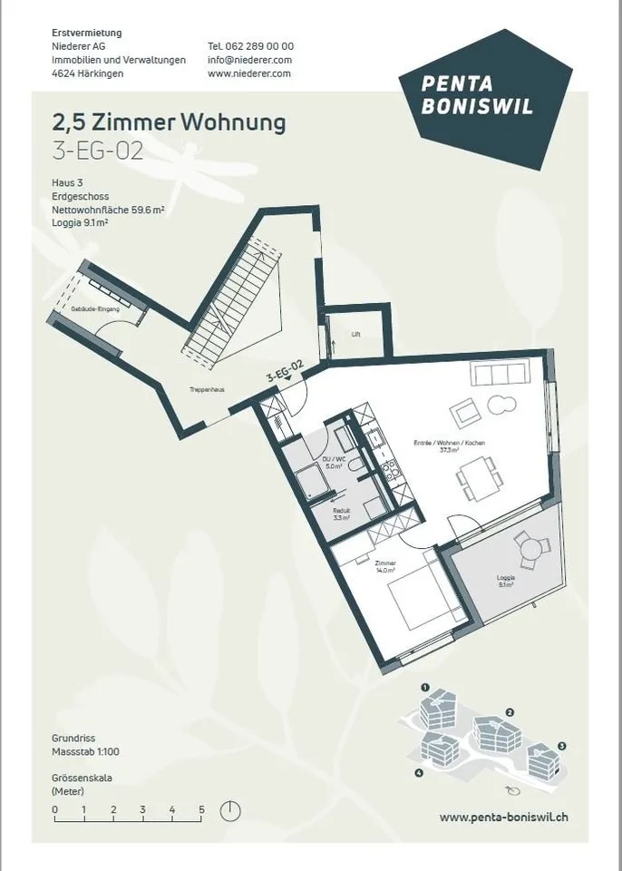 Habitation confortable à Boniswil