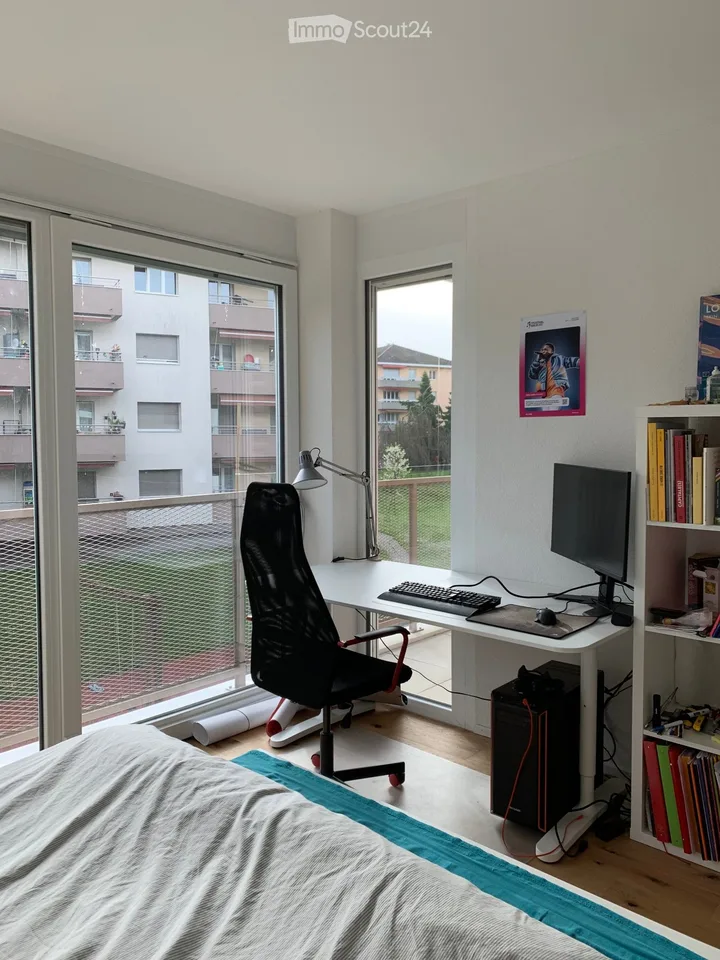 Zimmer in einer Wohngemeinschaft in einer neuen Wohnung in Ecublens