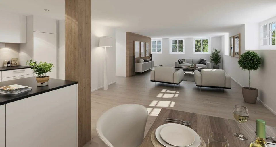 Pronto per essere occupato da gennaio 2027! Vita rurale vicino alla città: Appartamenti nuovi nel cuore del villaggio – foto 6 di 10