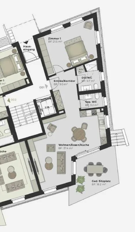 Oltre l'ordinario: un confortevole nuovo edificio residenziale nel cuore di Gossau – foto 7 di 8