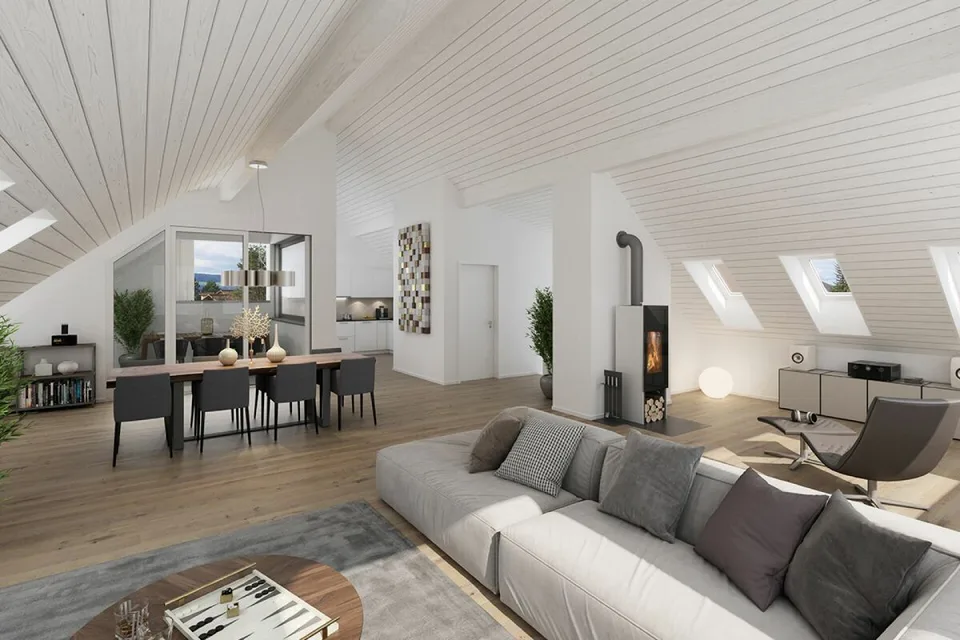 Pronto per l'occupazione da gennaio 2027! Vita in campagna vicino alla città: Appartamenti nuovi nel cuore del villaggio di Wermatswil – foto 9 di 13