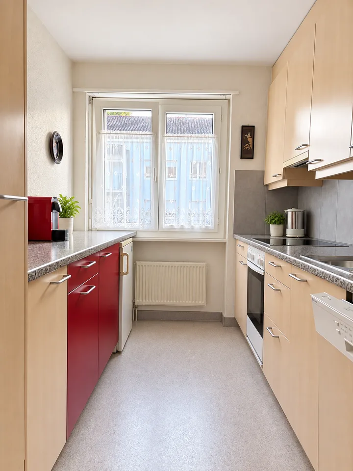 helle 4-Zimmer-Wohnung mit Balkon in Bettlach zu vermieten!