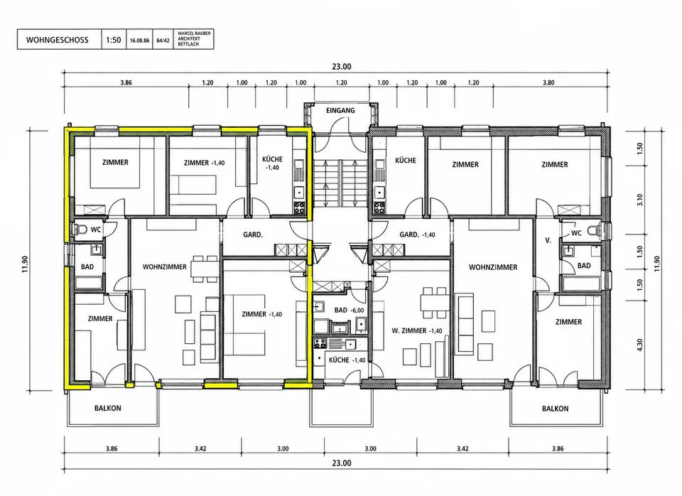 helle 4-Zimmer-Wohnung mit Balkon in Bettlach zu vermieten!