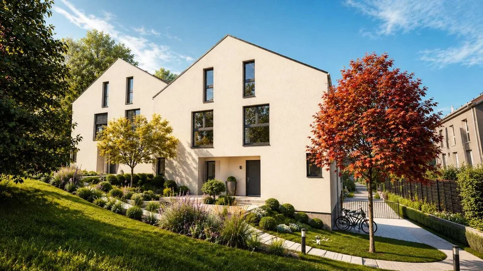 Doppelhaus in Wohngegend – Foto 2 von 11