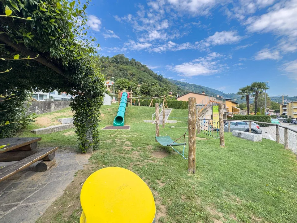 Casa a schiera con giardino ad Agno – foto 15 di 16