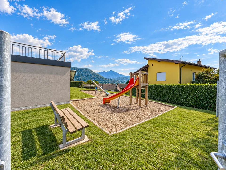 Casa a schiera con giardino ad Agno – foto 16 di 16