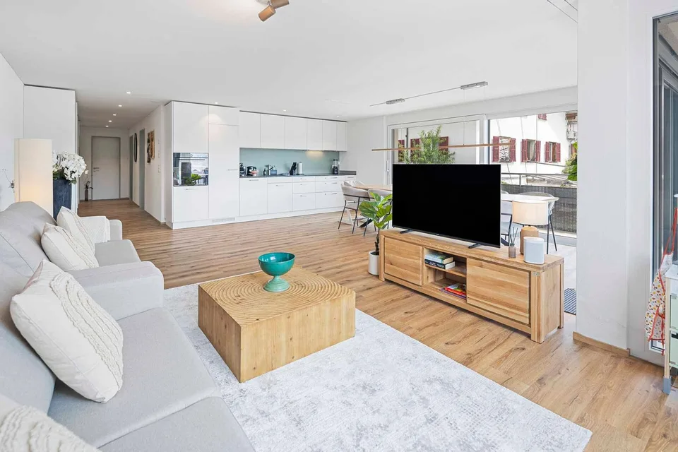 3½ ZI-WOHNUNG IN RUSWIL (LU), MÖBLIERT, TEMPORÄR