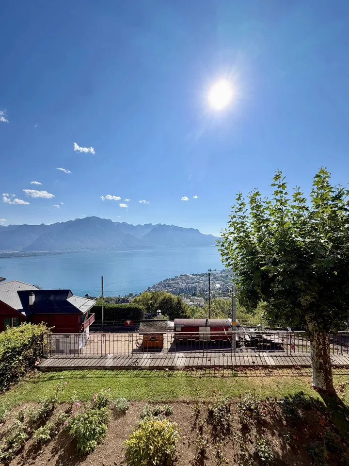 Spacious 4.5-room apartment with panoramic views of the lake
