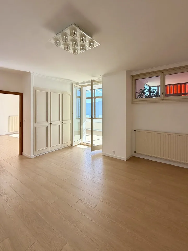 Spacious 4.5-room apartment with panoramic views of the lake