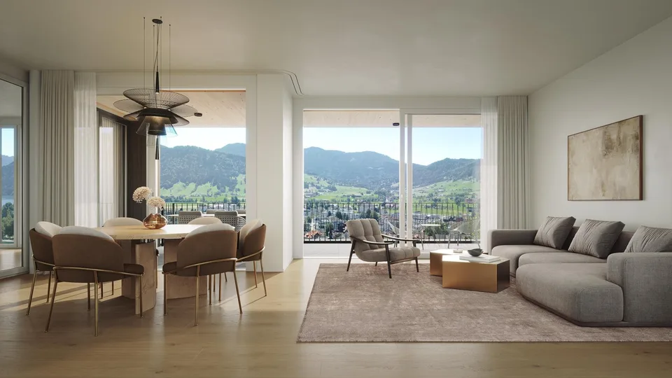 4.5-Zimmer Doppeleinfamilienhaus in Unterägeri - Neubauprojekt HORIZON – Foto 3 von 3