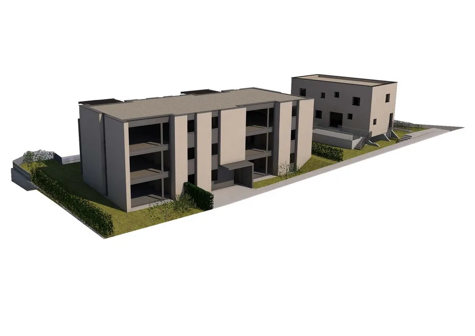 TERRENO SOLEGGIATO con licenza x 6 appartamenti – foto 6 di 11