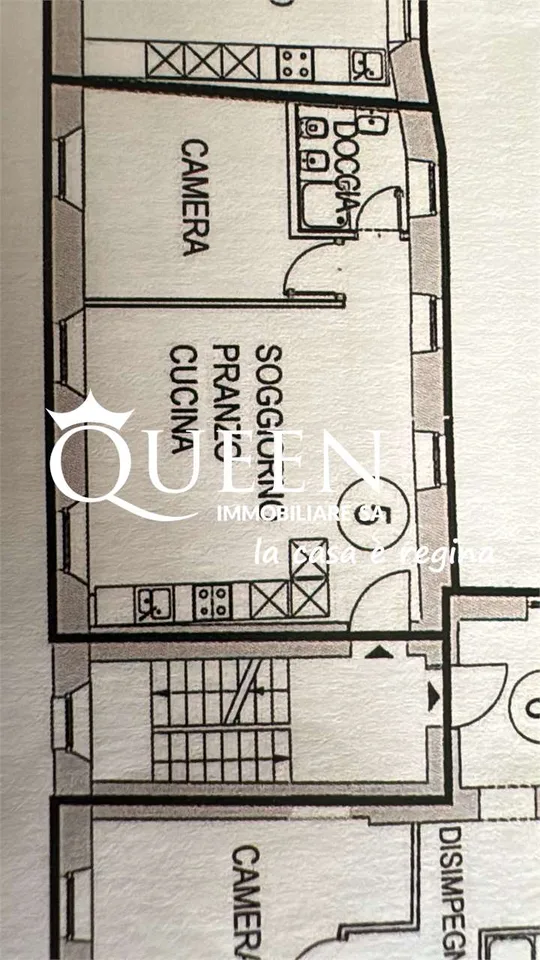 Stabio: appartement lumineux 2.5 pièces dans une cour caractéristique