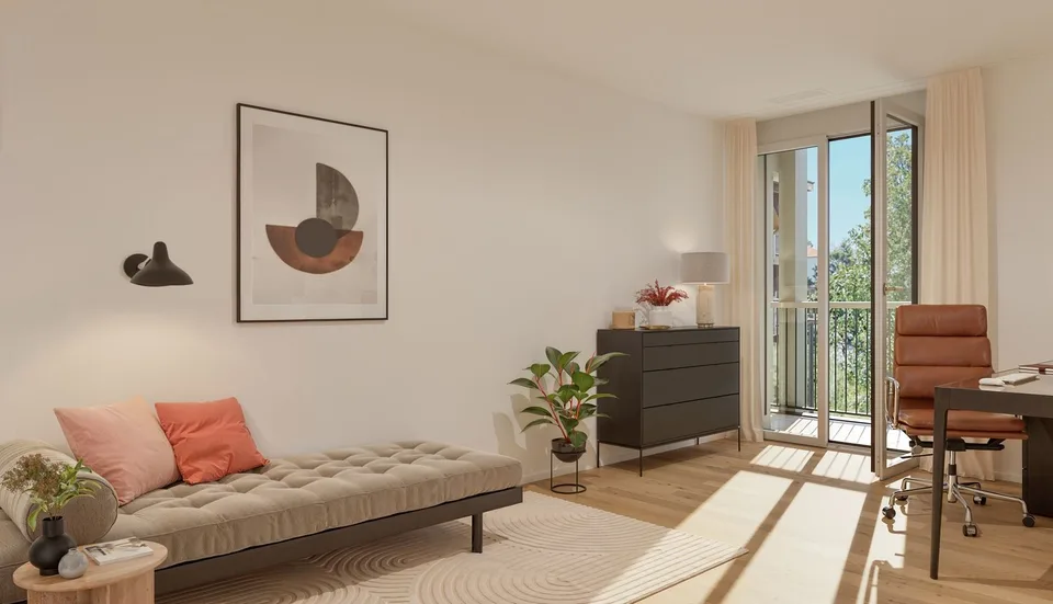 Appartement 4.5 pièces avec environ 62m² d'oasis de jardin privée – photo 7 sur 11