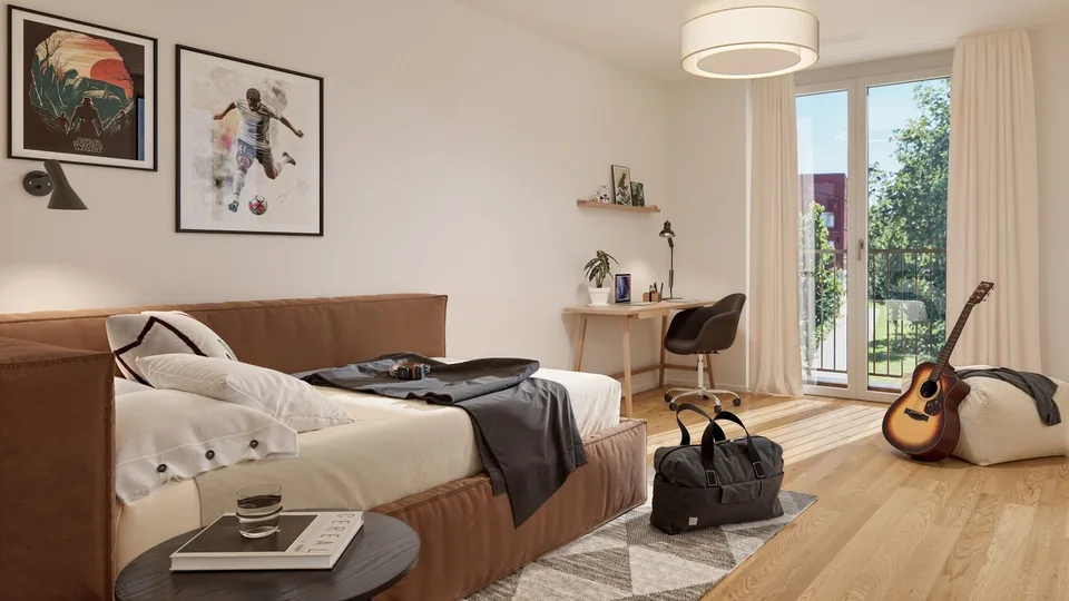 4.5-Zimmer-Eigentumswohnung mit 20m² Terrasse und Weitblick – Foto 8 von 11