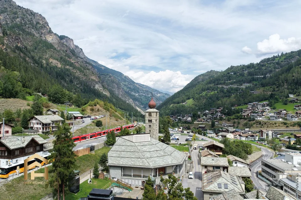 Posizione ideale a St. Niklaus: appartamento di 4,5 locali ristrutturato in affitto