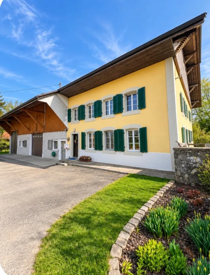Magnifique ferme rénovée avec installations équestres et potentiel d’aménagement à Brenles – photo 2 sur 8