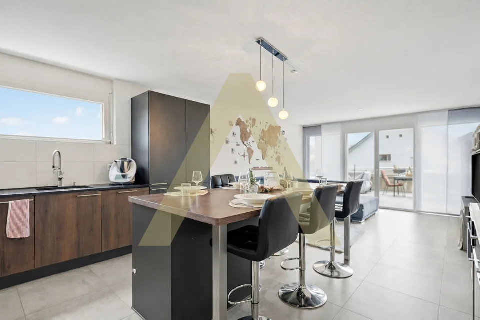 Appartement moderne, convivial et familial avec balcon et jardin – Foto 6 von 24