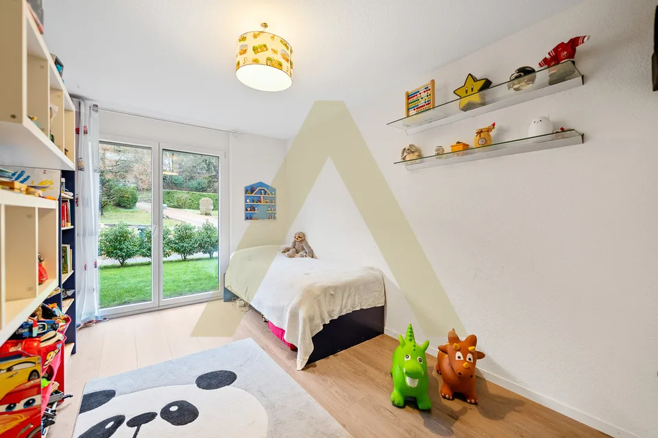 Appartement moderne, convivial et familial avec balcon et jardin – Foto 9 von 24