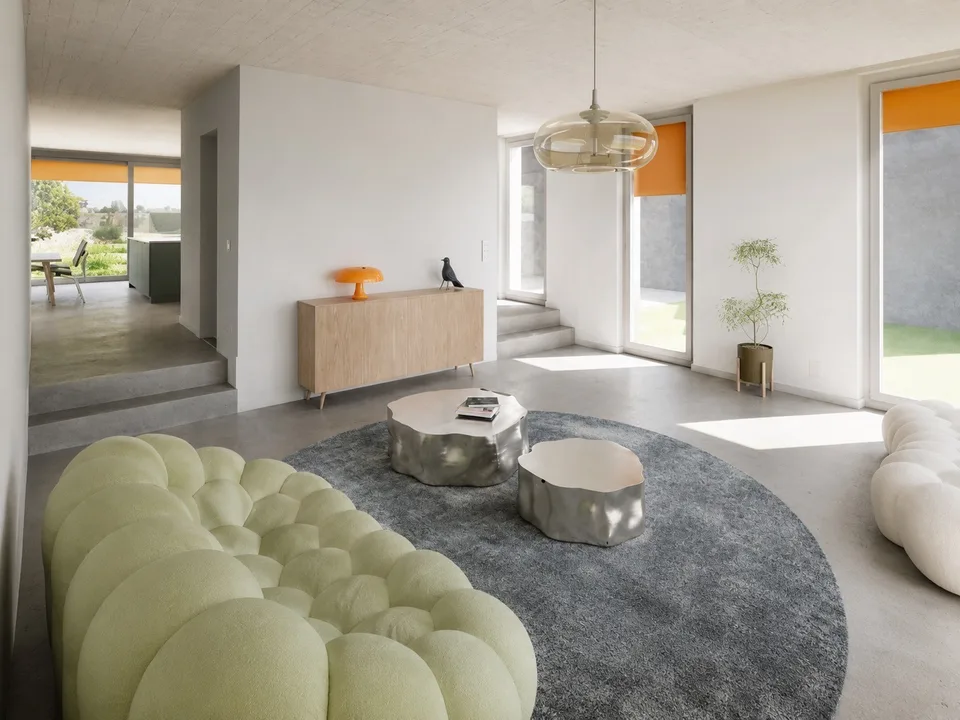 Villa di architetto, finiture di alta gamma e alta efficienza energetica