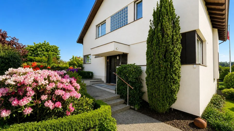 Freistehendes Einfamilienhaus mit Swimmingpool – Foto 14 von 23