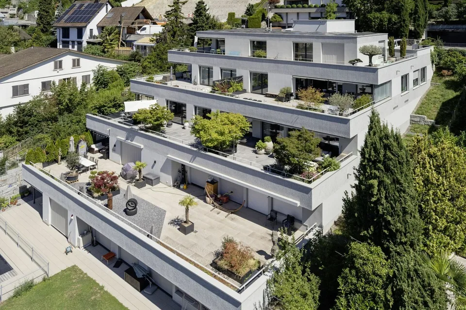 Terrassenwohnung mit Panoramablick bis in die Alpen – Foto 11 von 11