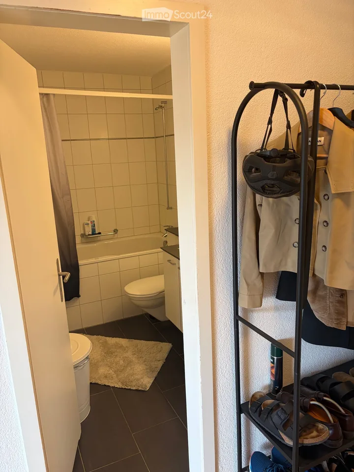 Wunderschöne 1.5-Zimmer-Wohnung mit Balkon und Seesicht zur Untermiete in Meilen – unbefristet