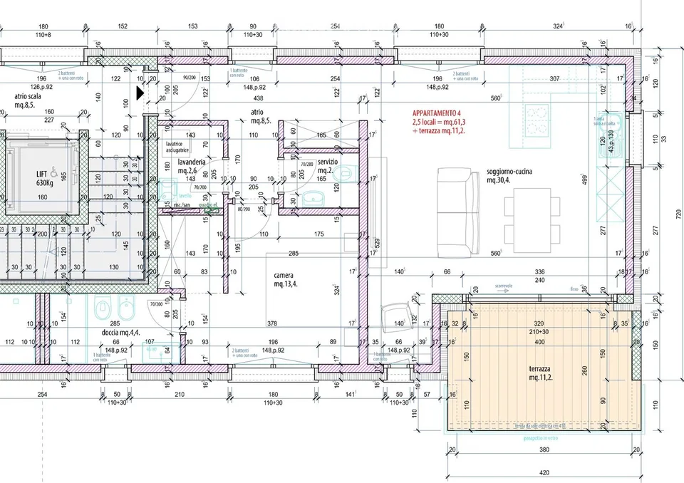 Zwei 2.5-Zimmer-Wohnungen, 1. Stock