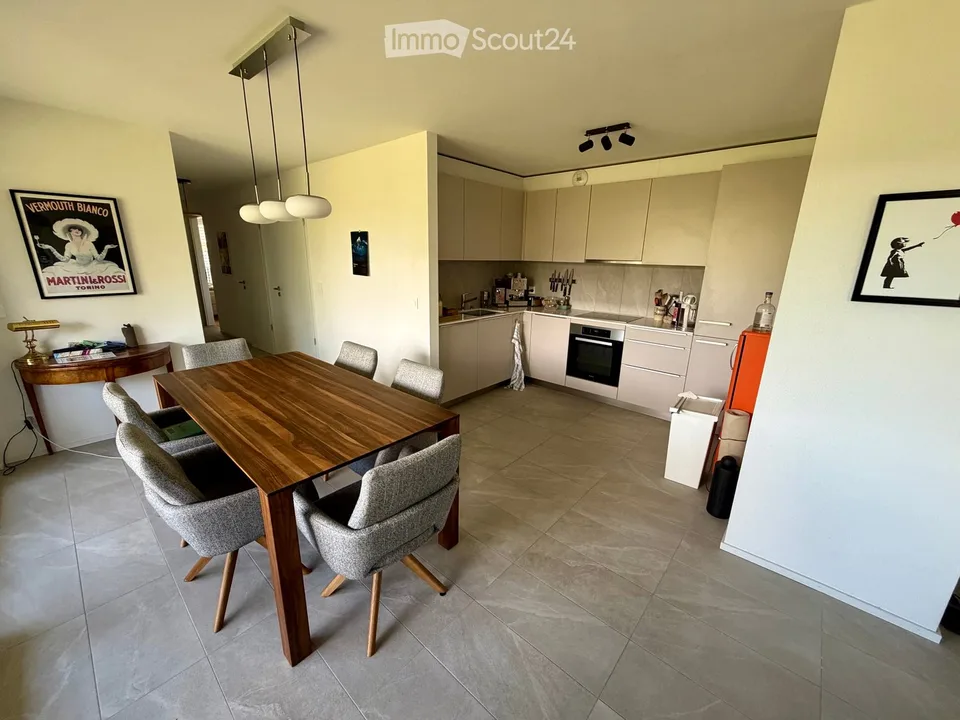 Wohnung Minergie mit 4,5 Zimmern zur Miete in Préverenges