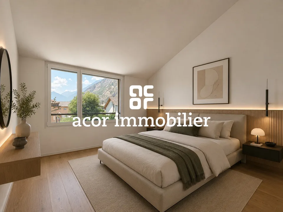 Villa mitoyenne d'exception au coeur de Saillon – 165 m² – 6 pièces – photo 7 sur 11