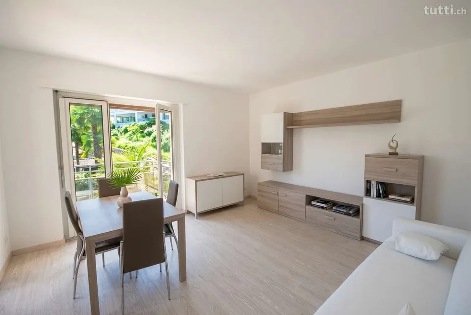 HELLES EINGERICHTETES APARTMENT IN WENIGEN MINUTEN ZUM ZENTRUM VON LUGANO – Foto 2 von 6