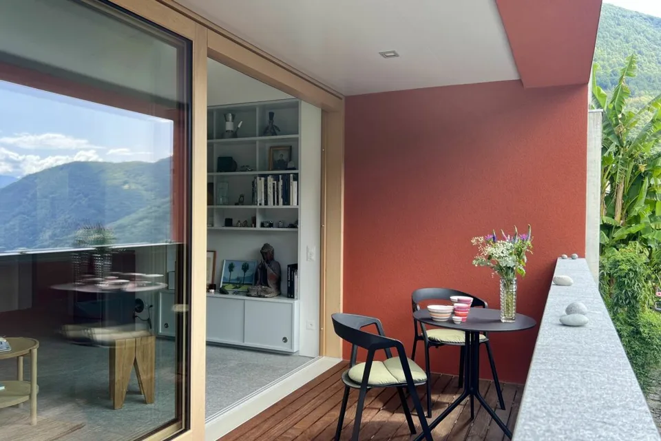 "Architektur trifft Natur" - Modernes Wohnen im Valle Onsernone mit herrlicher Aussicht - Bestzustand / Erstwohnsitz – Foto 8 von 30
