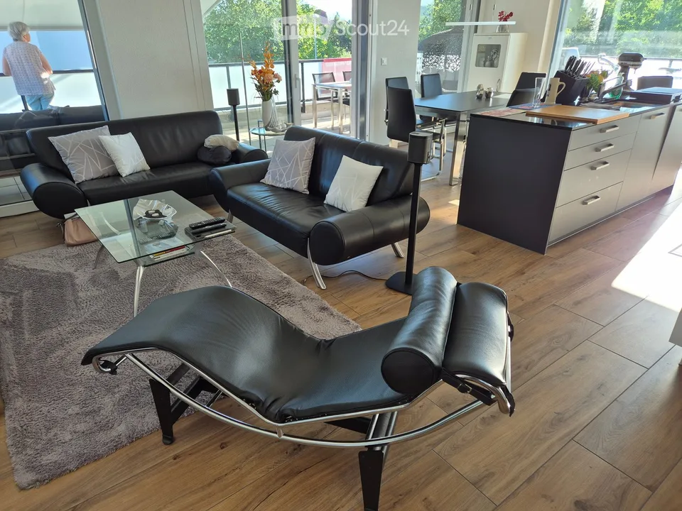 Modern 4.5-room attic apartment in Hochdorf – First-class living with a far-reaching view