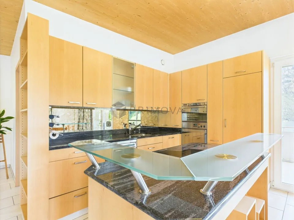 Lakefront Living: Furnished 2.5 Room Holiday Apartment with Panorama Terrace & Parking