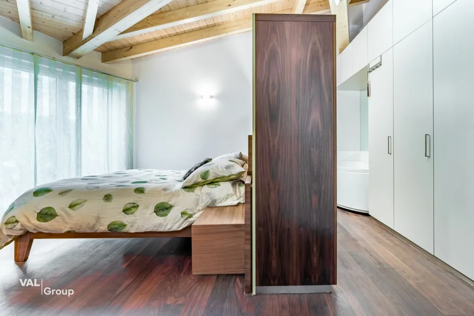Appartamento attico esclusivo 4.5 locali con terrazza spaziosa e sauna a Visp