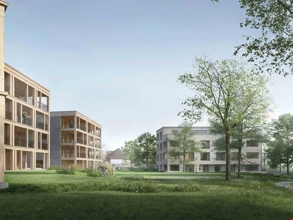 Appartement au bord du ruisseau du village avec beaucoup de lumière