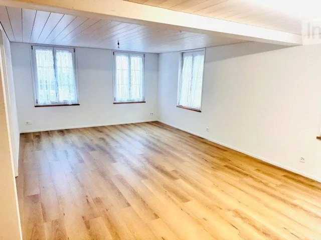 Newly renovated 3-room apartment with idyllic seating area
