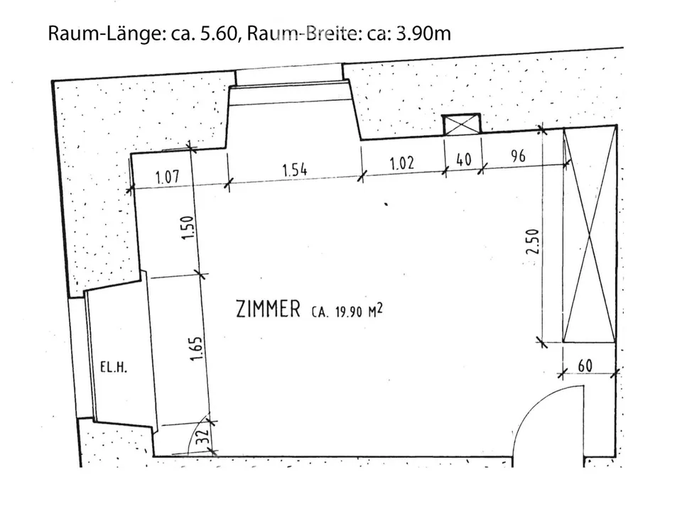 Office / Storage room in the old town with private WC & rooftop terrace
