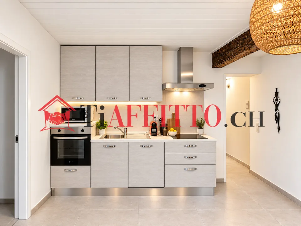 Au cœur de Morcote - Appartement duplex de 3,5 pièces meublé