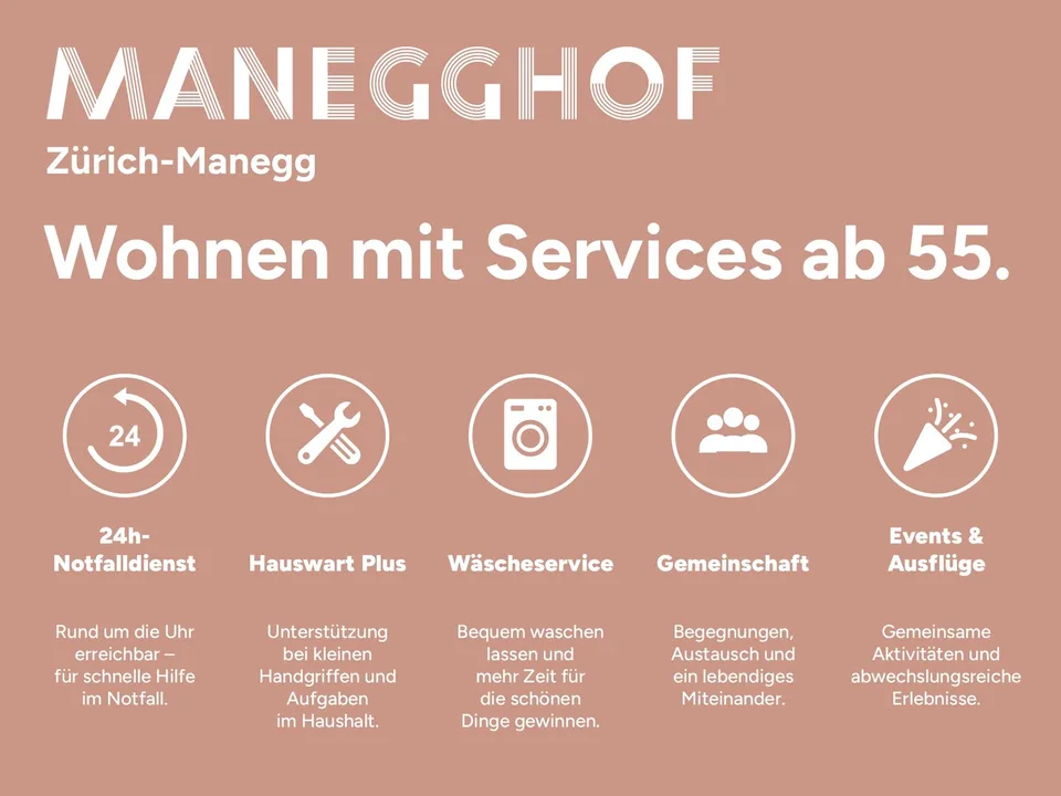 Manegghof – Wohnen mit Service ab 55 Jahren+