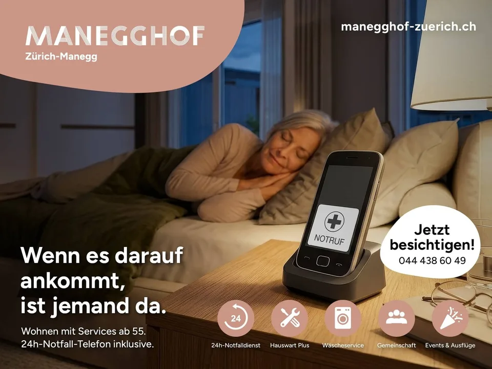 Manegghof Wohnen mit Service ab 55 Jahren+