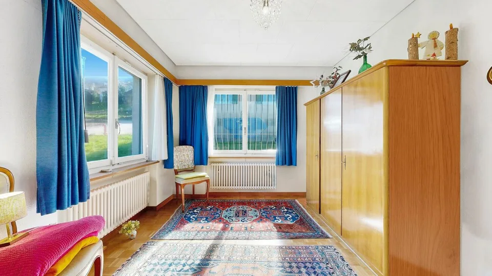 1'507 m2 Bauland an sonniger Lage mit renovationsbedürftigem Einfamilienhaus – Foto 8 von 20