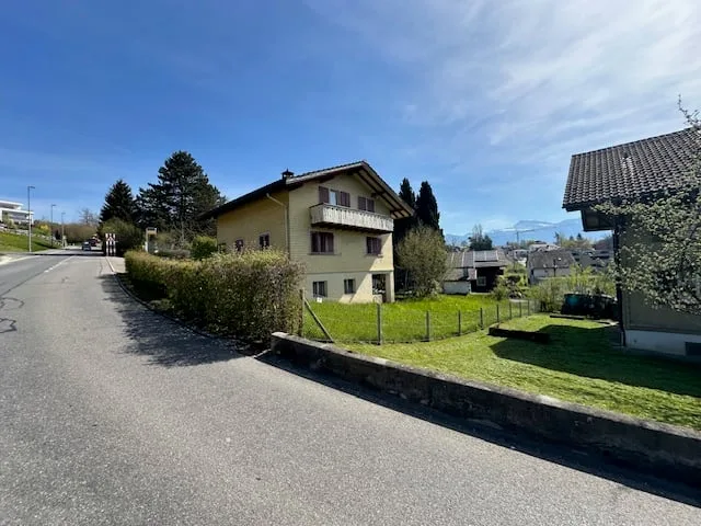 Terrain à bâtir attractif avec pente sud et vue panoramique en droit de construction – photo 6 sur 8