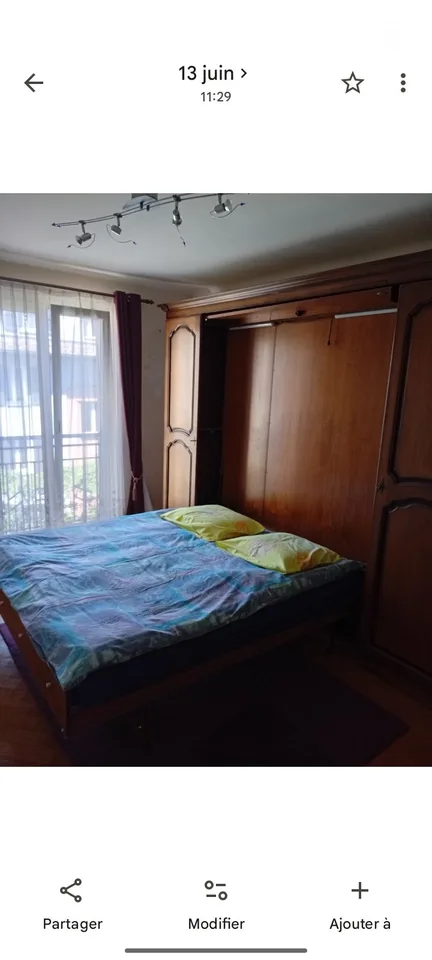 Chambre à louer 20m²meublée