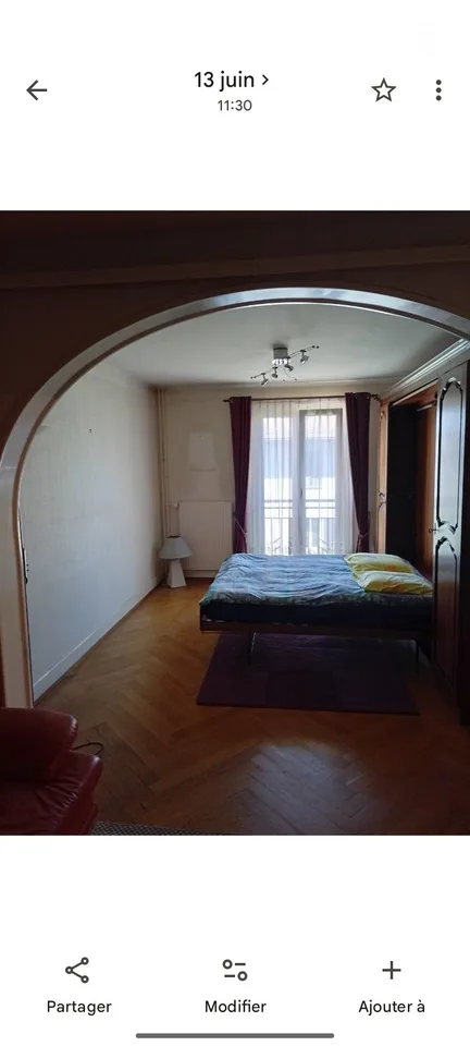 Chambre à louer 20m²meublée
