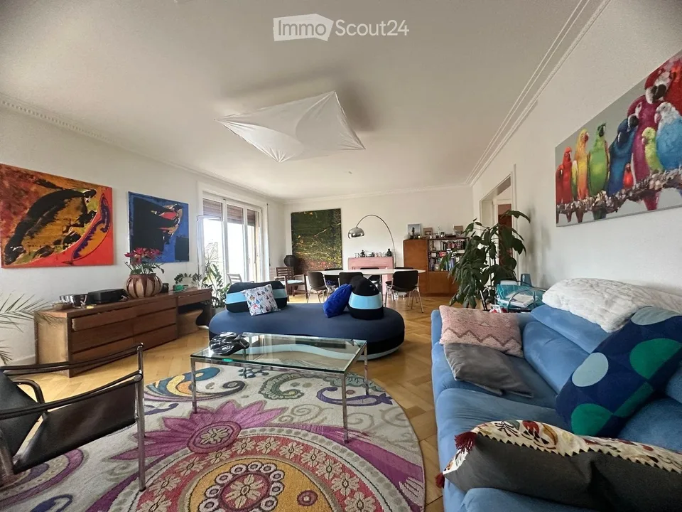 Grand appartement 3.5 pièces en attique à Yverdon (centre)