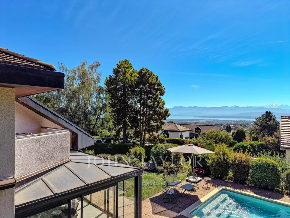 Villa avec piscine, vue lac et Mont-Blanc – photo 26 sur 26