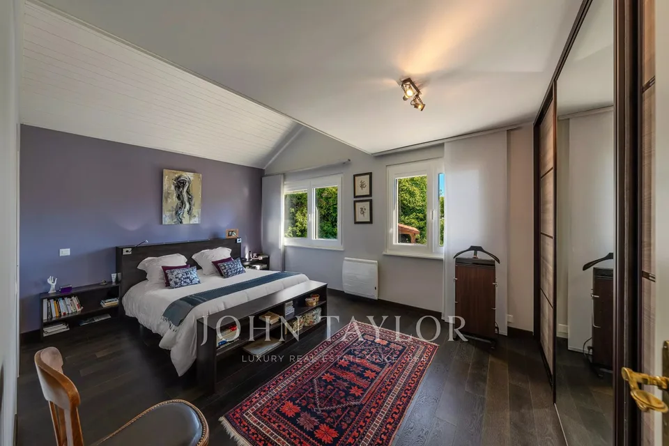 Villa avec piscine, vue lac et Mont-Blanc – photo 22 sur 26