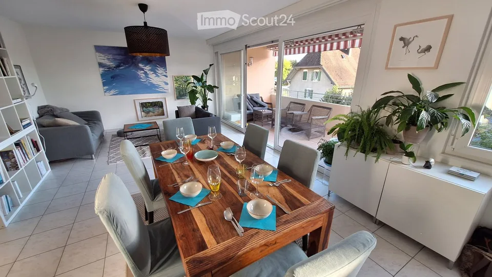 Appartement de 4,5 pièces de 106 m² avec grand balcon