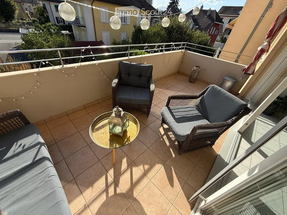 Appartement de 4,5 pièces de 106 m² avec grand balcon